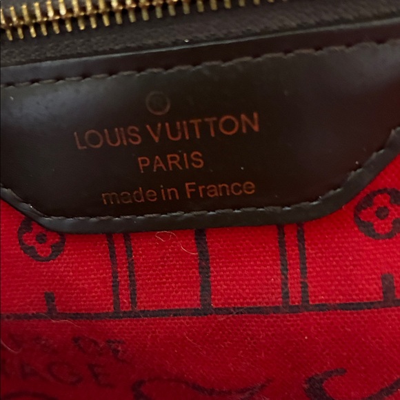 Brown Checkered Tote Bag - Picture 7 of 10